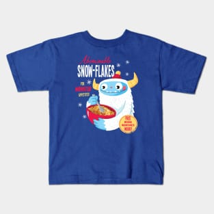 Abominable Snowflakes Kids T-Shirt